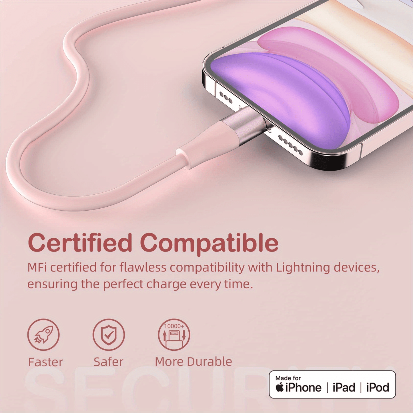 MFi Certified Fast Charging Lightning Cable