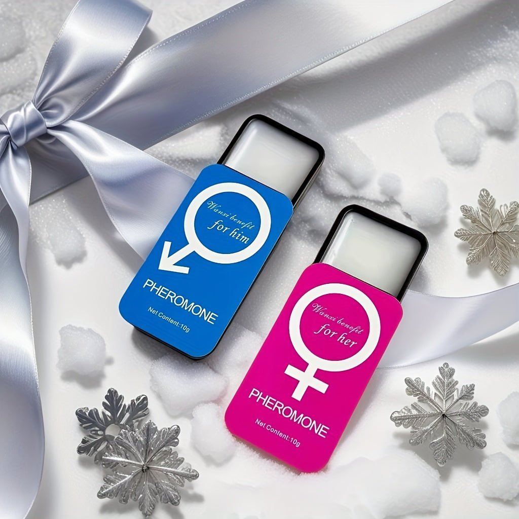Pure Instinct Unisex Solid Perfume - Attracts Men and Women with Pheromone Infused Essential Oils