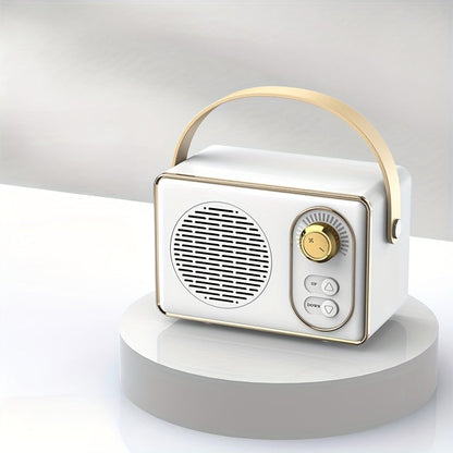 Purple RetroBeat - Portable Wireless Speaker with USB Flash Drive, TF Card, FM Radio