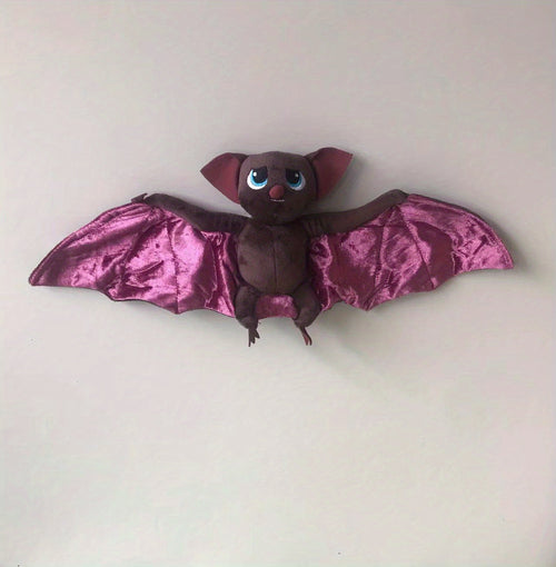 Bat Plush Toy with Foldable Wings