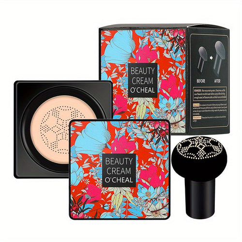 BB Cream Foundation With Mushroom Head Sponge