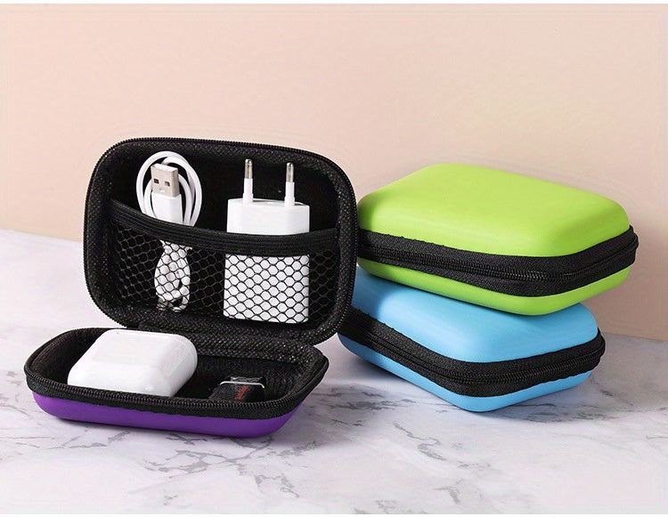 Portable Electronics Organizer Bag for Cable & USB Charger