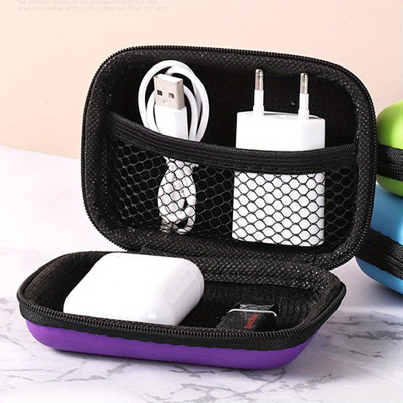 Portable Electronics Organizer Bag for Cable & USB Charger