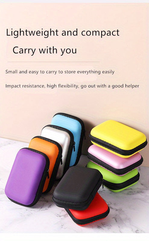 Portable Electronics Organizer Bag for Cable & USB Charger