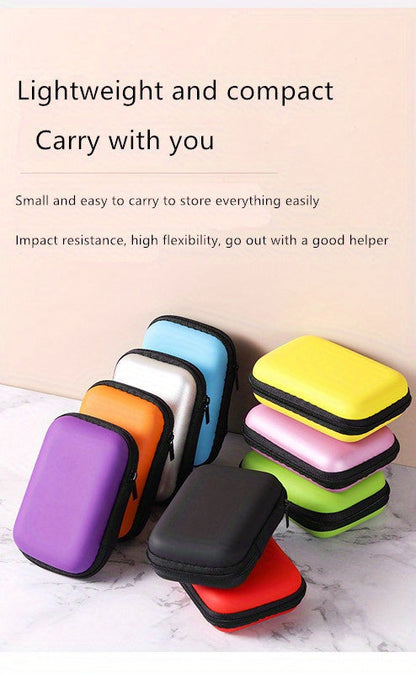 Portable Electronics Organizer Bag for Cable & USB Charger
