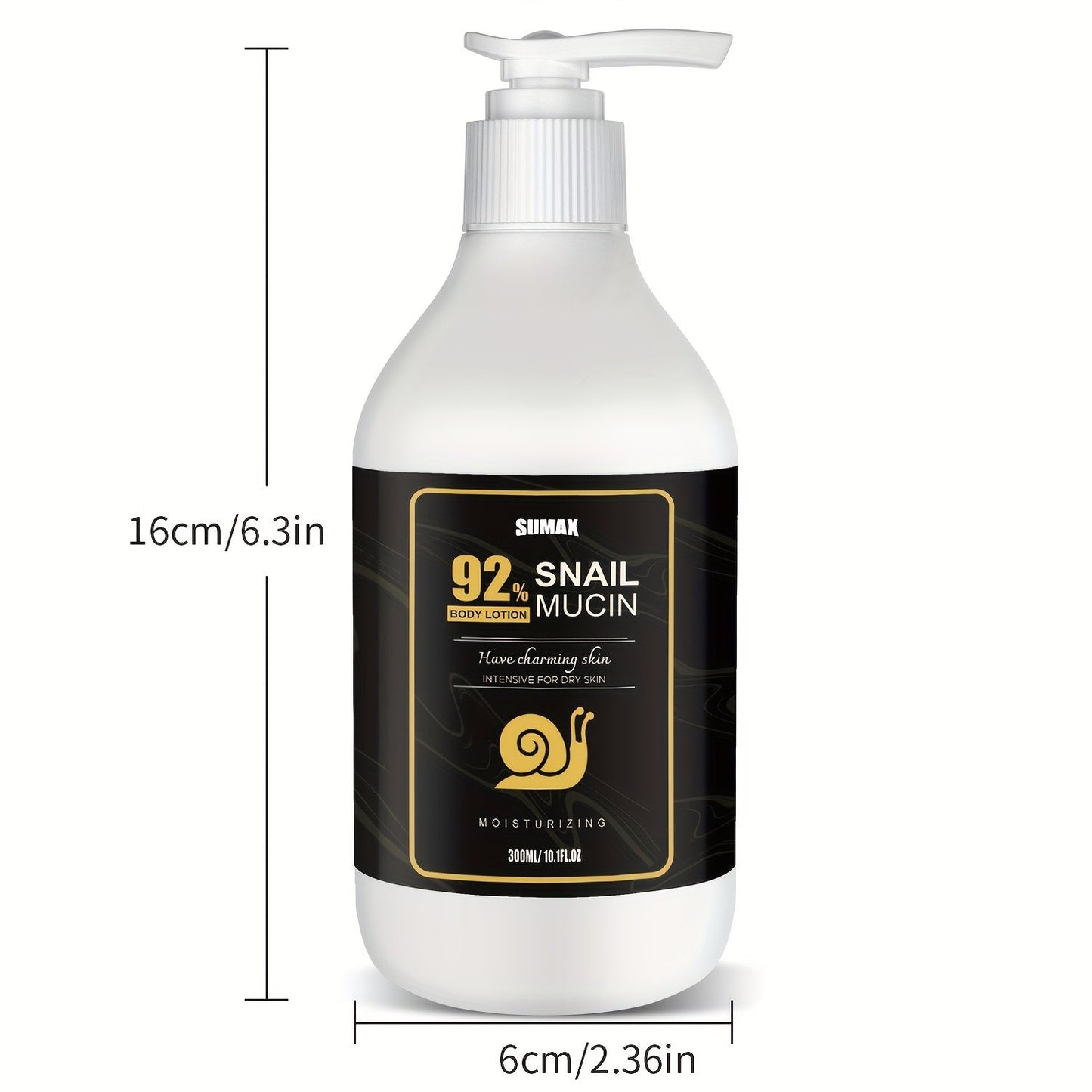 Snail Cream Body Lotion, Moisturizing, Firming, Antioxidant