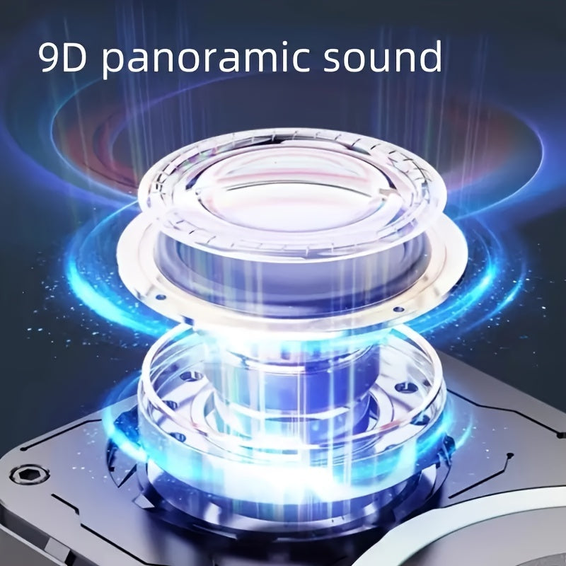 New Phone Stand with Speaker, Multifunctional Rotating Folding Desktop Speaker, Induction Speaker HD Surround Sound