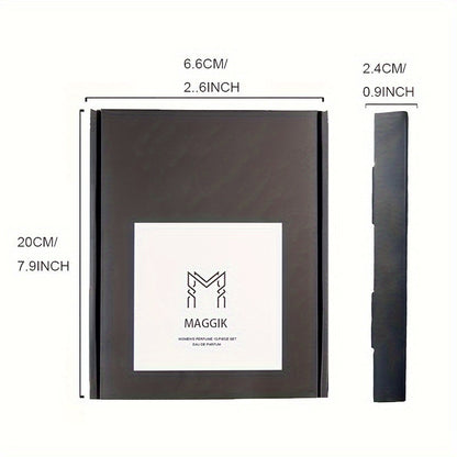 Men's Perfume Casual Daily Mini Perfume, 10 Mini Sprays (0.17 oz Each)