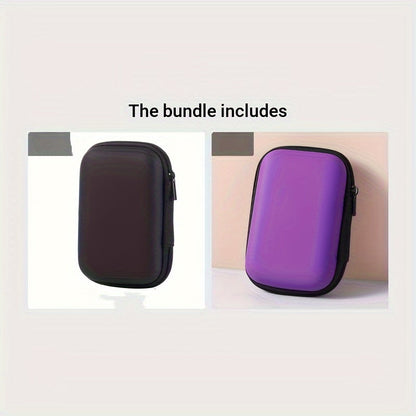 Portable Electronics Organizer Bag for Cable & USB Charger