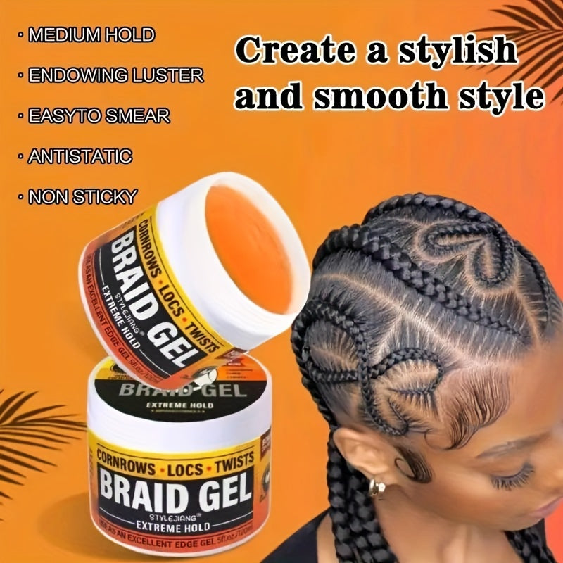 4.06oz Braid Gel with Dual-Sided Brush