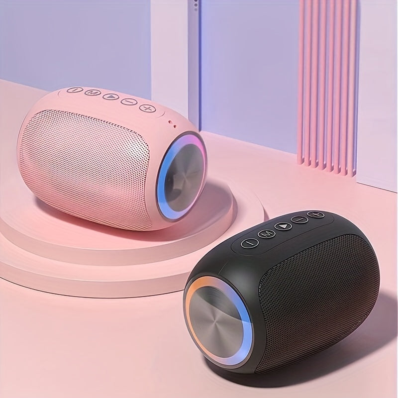 FEOUBEAK Ultimate Sound Experience: 15W Wireless Speaker Speaker, Portable Stereo, Home Subwoofer, Large Volume Outdoor Desktop Computer Mini Speaker