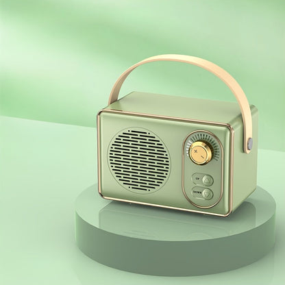 Purple RetroBeat - Portable Wireless Speaker with USB Flash Drive, TF Card, FM Radio