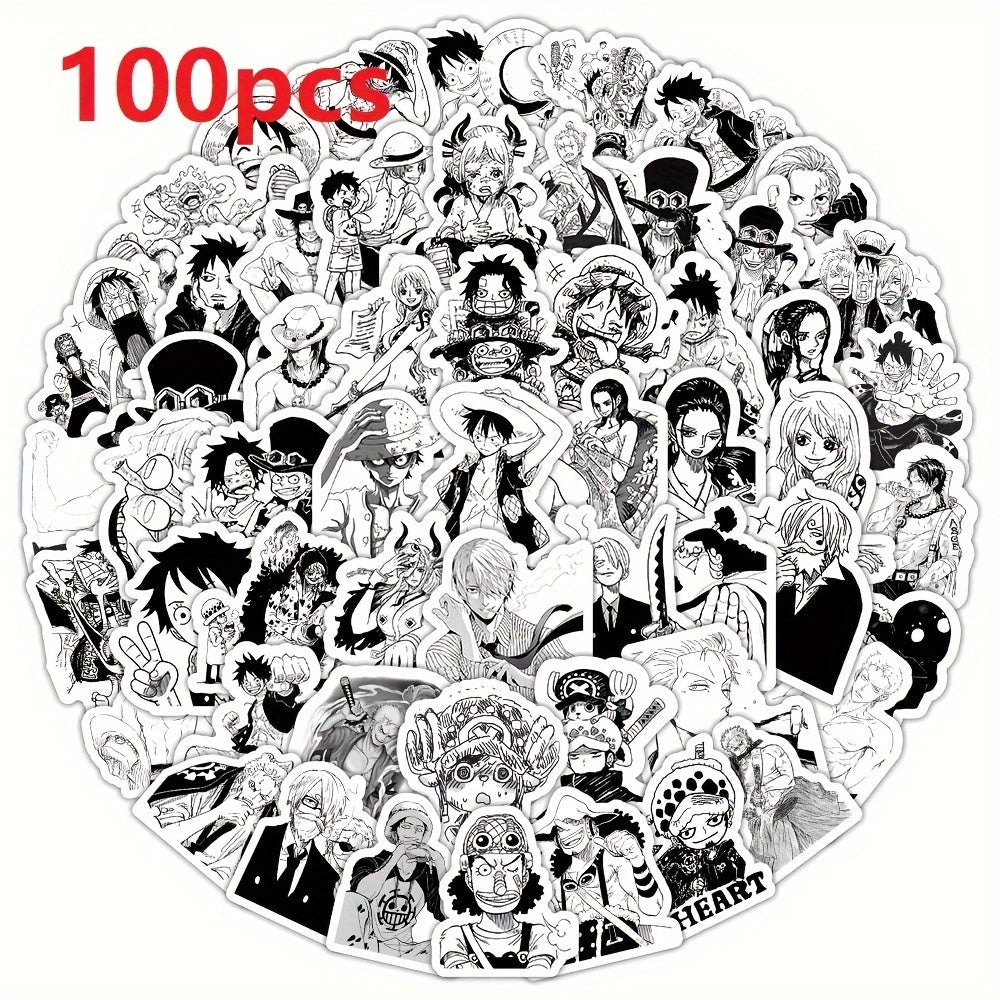 100pcs Self-Adhesive Decals for Phones, Laptops, Notebooks