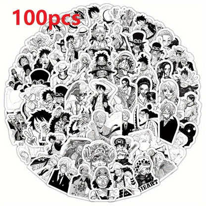 100pcs Self-Adhesive Decals for Phones, Laptops, Notebooks
