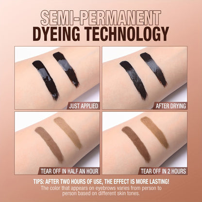 Peel-Off Eyebrow Tattoo Gel Paste