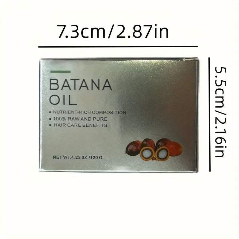 Dr. Sebi Raw Batana Oil From Honduras, Unrefined, Organic And Natural Ingredients - 4.2 OZ