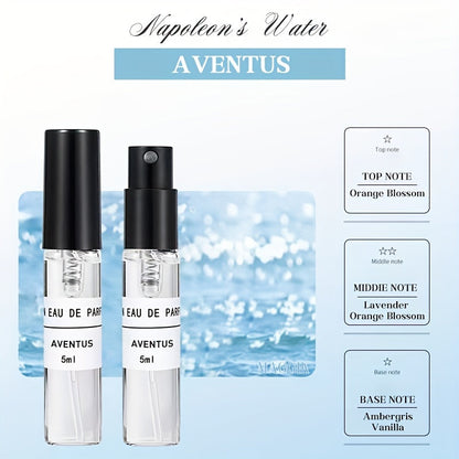 Men's Perfume Casual Daily Mini Perfume, 10 Mini Sprays (0.17 oz Each)