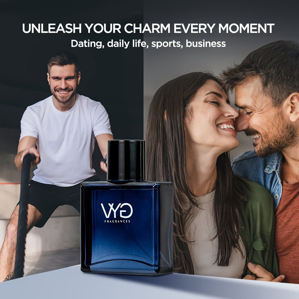 Long-lasting Eau de Toilette Cologne Spray: Fresh and Natural Classic Summer Beach Fragrance