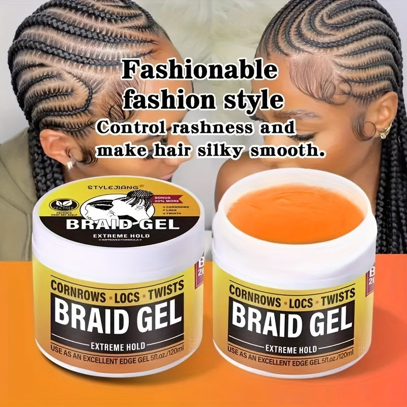 4.06oz Braid Gel with Dual-Sided Brush
