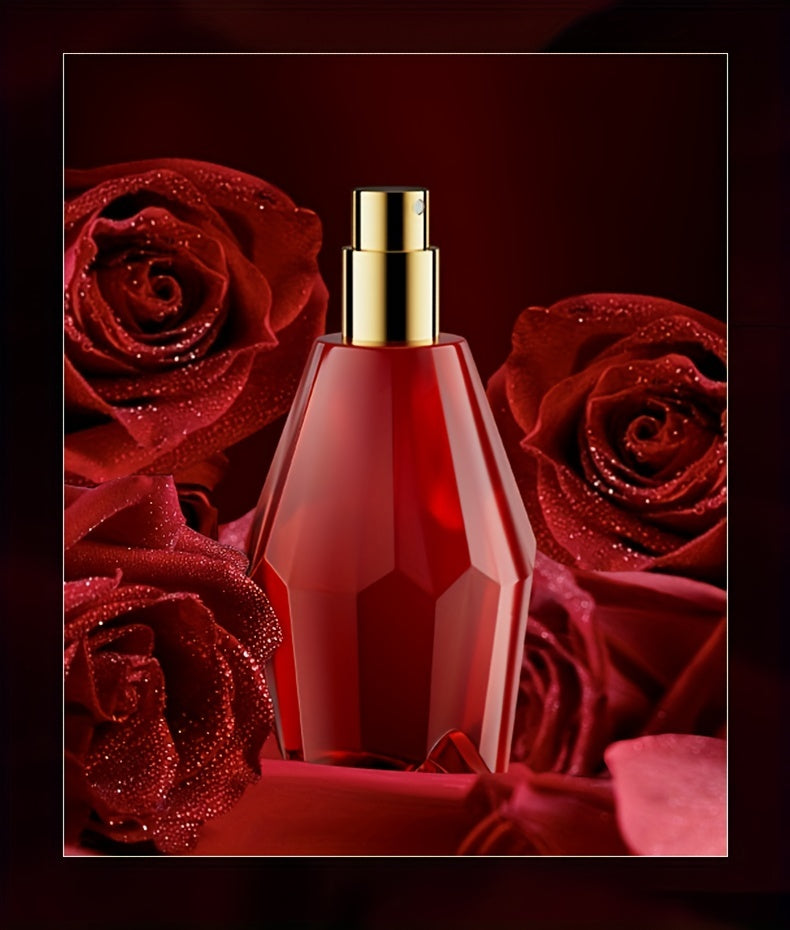 Romantic Ruby Red Rose Perfume for Women