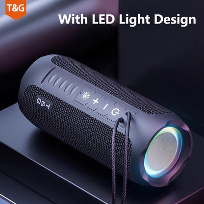 TG227 LED Portable Wireless Speaker - Wireless Connectivity for Phones, Tablets, Computers