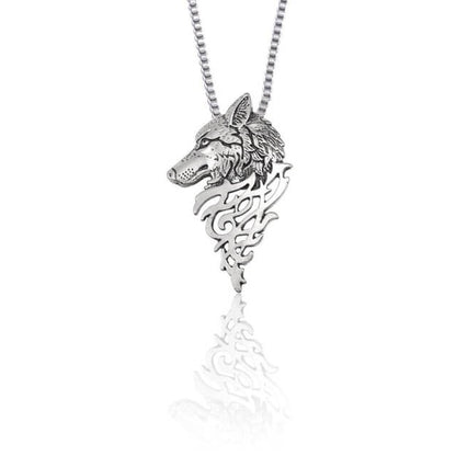 The Lone Wolf Necklace Show Your Strength