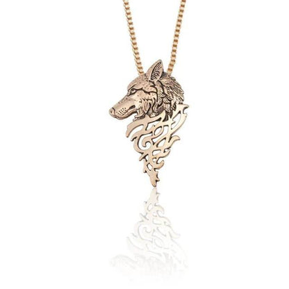 The Lone Wolf Necklace Show Your Strength