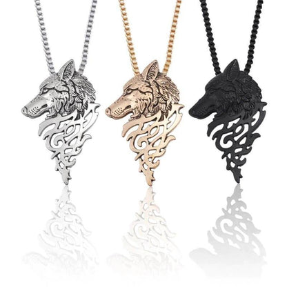 The Lone Wolf Necklace Show Your Strength