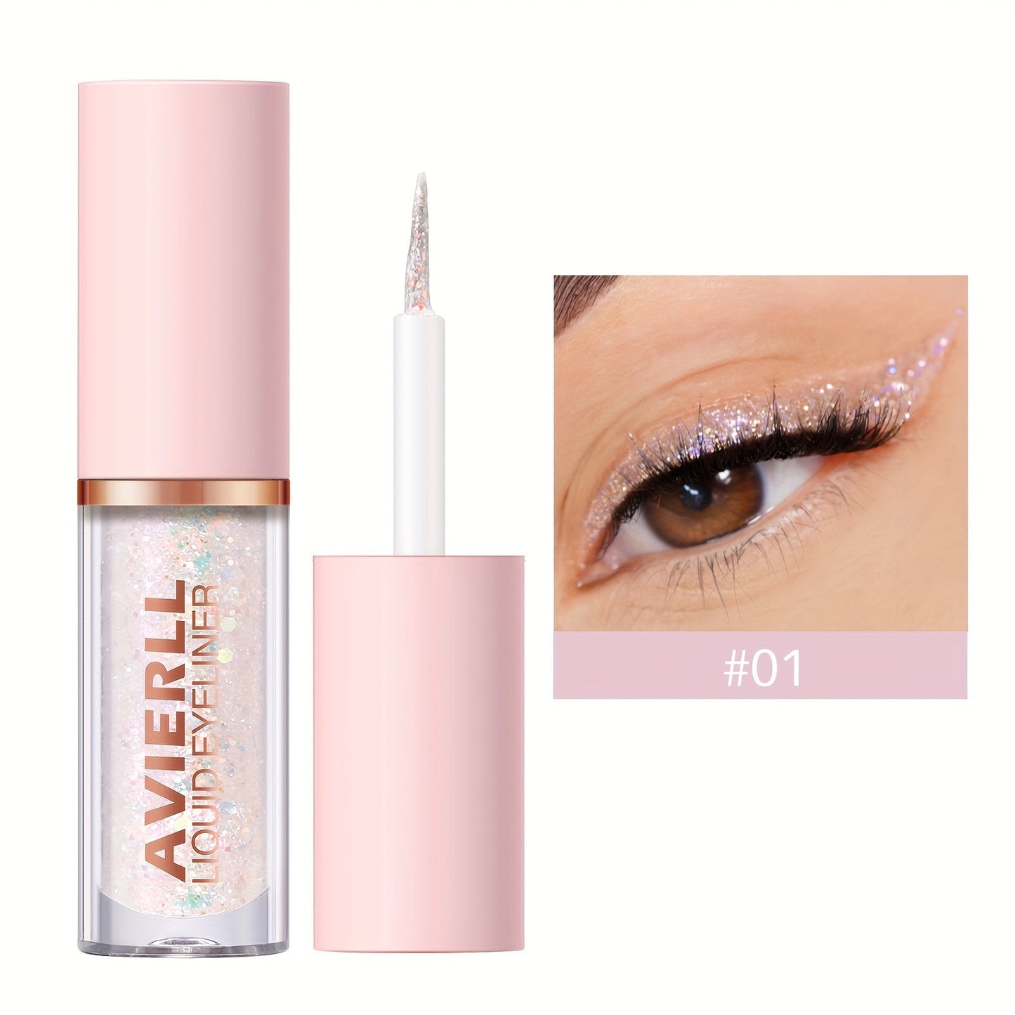 Vibrant Glitter Liquid Eyeliner Pen
