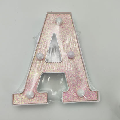 Lighting Glowing Letters Light