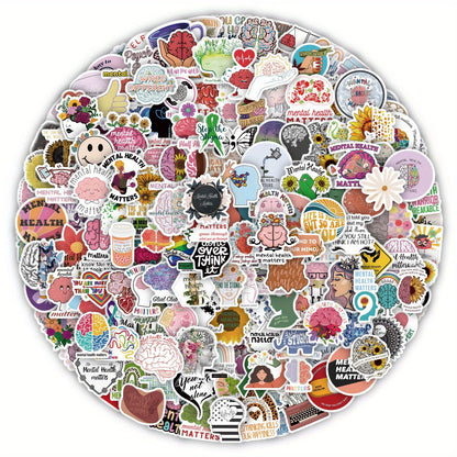 200pcs Mental Health Awareness Stickers