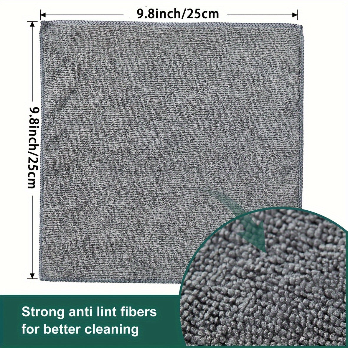 Ultra-Absorbent Microfiber Cleaning Cloth
