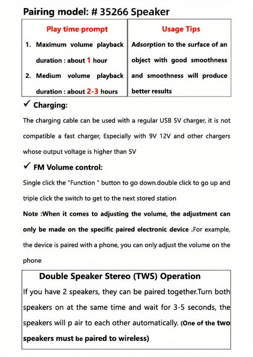 Compact Mini Resonance Guide Audio Wireless TWS Speaker - Immersive Bass Sound, Portable Design, Crystal-Clear Audio Quality