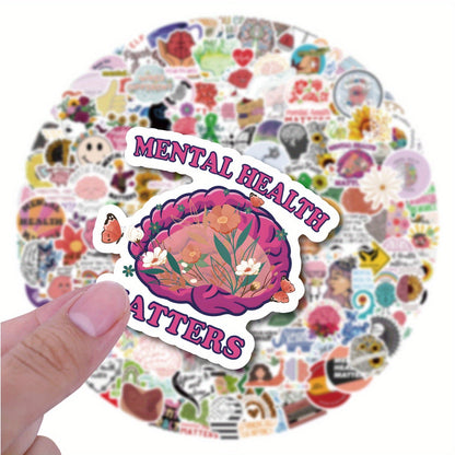 200pcs Mental Health Awareness Stickers