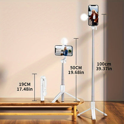 Rechargeable Remote Control Telescopic Tripod