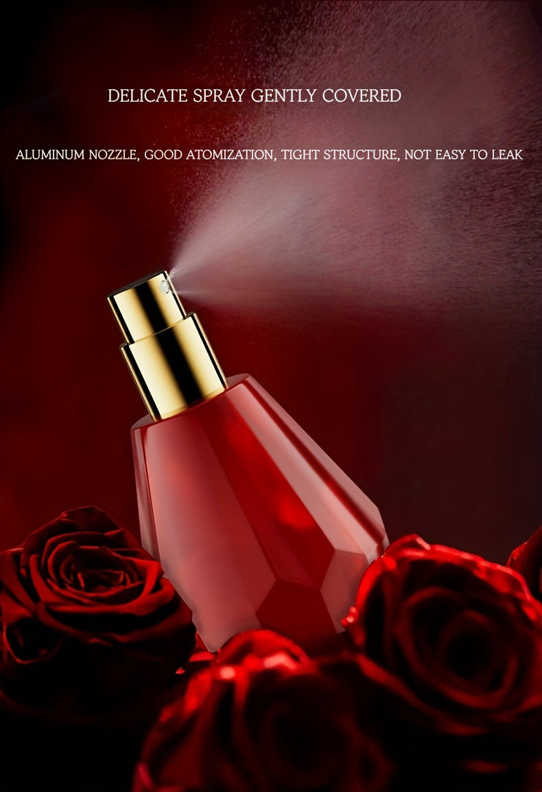 Romantic Ruby Red Rose Perfume for Women