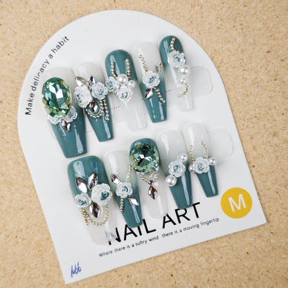 Long Coffin Press-on Nails