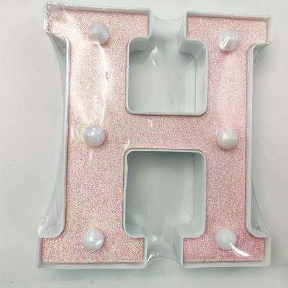 Lighting Glowing Letters Light