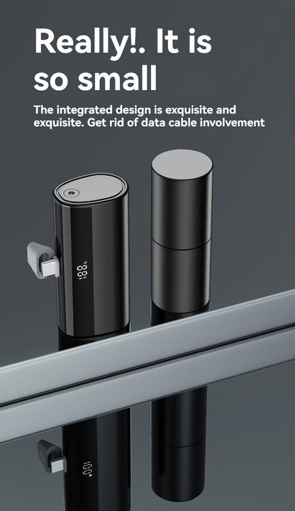 5000mAh Compact Fast-Charging Power Bank