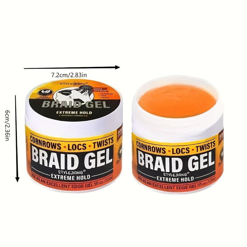 4.06oz Braid Gel with Dual-Sided Brush