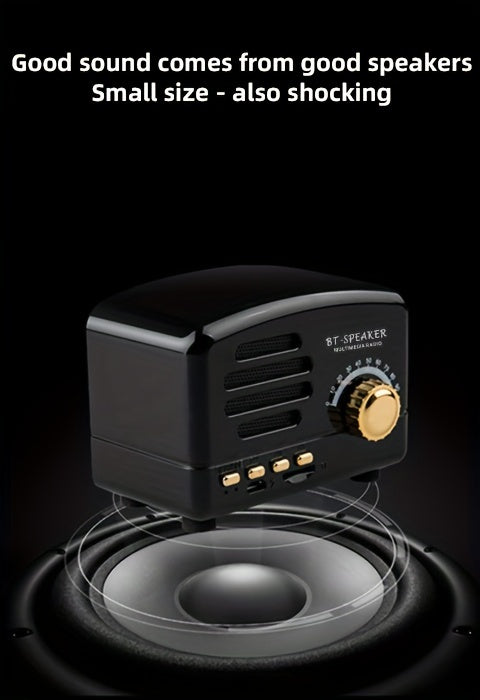 Wireless Portable Speaker Styling High-value Audio Desktop Home Giftable-Multi-color-1PC