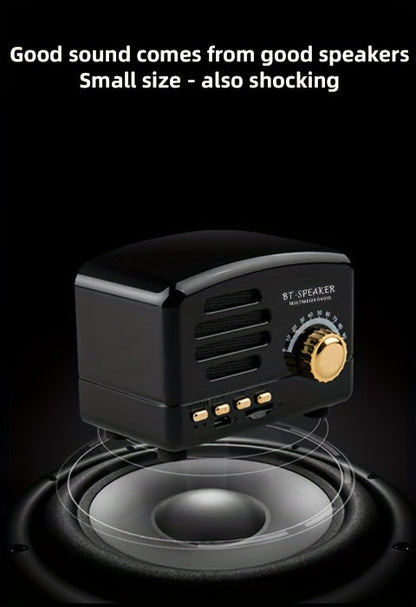Wireless Portable Speaker Styling High-value Audio Desktop Home Giftable-Multi-color-1PC