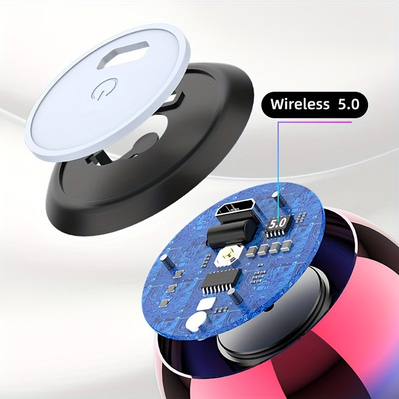 Small Steel Cannon: Portable Music Player Mini M3 Wireless Speaker with Subwoofer for HD Surround Sound